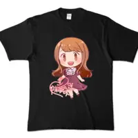 Ayame Run - Clothes - T-shirts - VTuber Size-XL