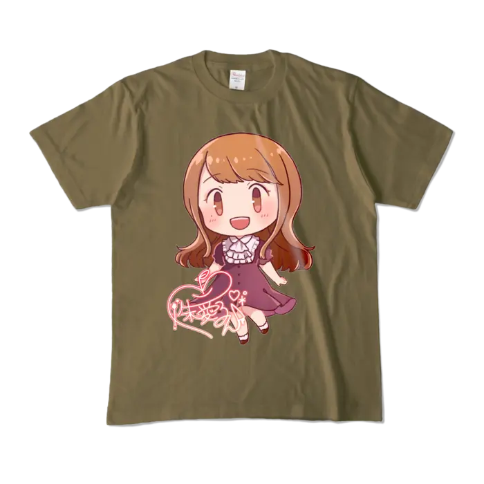 Ayame Run - Clothes - T-shirts - VTuber Size-M