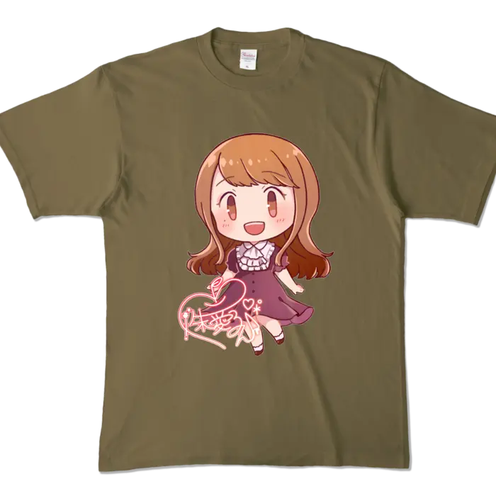 Ayame Run - Clothes - T-shirts - VTuber Size-XL