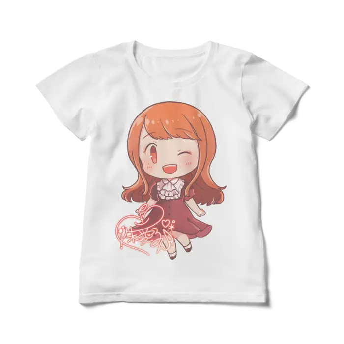 Ayame Run - Clothes - T-shirts - VTuber Size-L