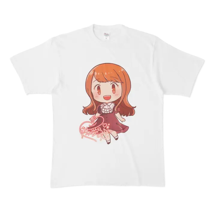 Ayame Run - Clothes - T-shirts - VTuber Size-XL