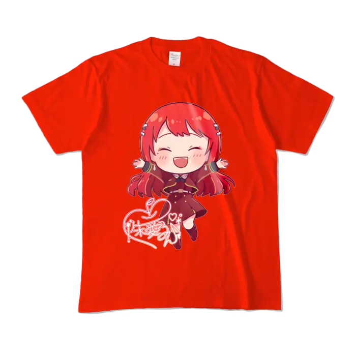 Ayame Run - Clothes - T-shirts - VTuber Size-M