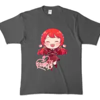 Ayame Run - Clothes - T-shirts - VTuber Size-XL