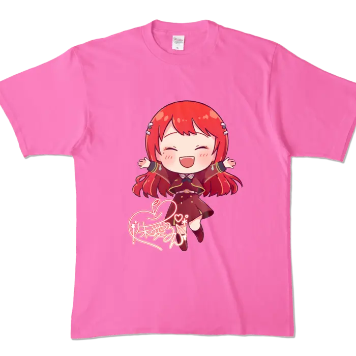 Ayame Run - Clothes - T-shirts - VTuber Size-XL