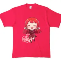 Ayame Run - Clothes - T-shirts - VTuber Size-XL