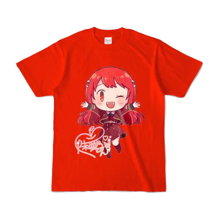 Ayame Run - Clothes - T-shirts - VTuber Size-S