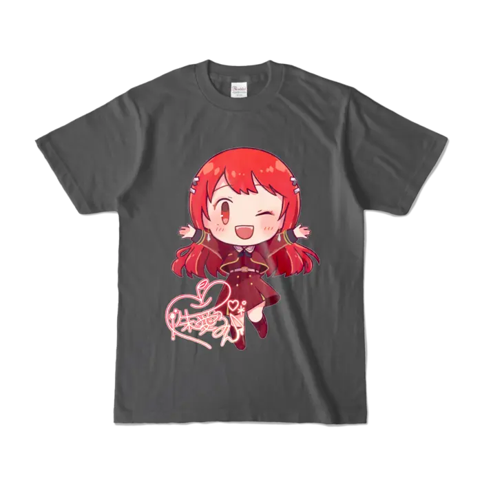 Ayame Run - Clothes - T-shirts - VTuber Size-S