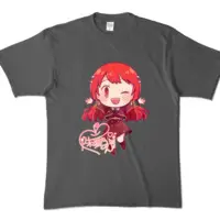 Ayame Run - Clothes - T-shirts - VTuber Size-XL