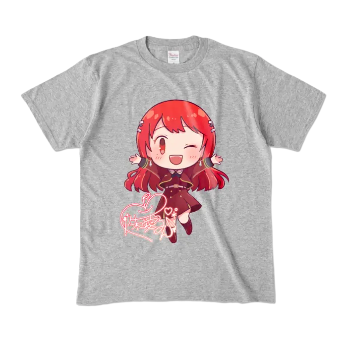 Ayame Run - Clothes - T-shirts - VTuber Size-M