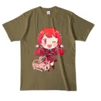 Ayame Run - Clothes - T-shirts - VTuber Size-L