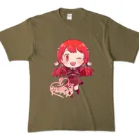 Ayame Run - Clothes - T-shirts - VTuber Size-XL