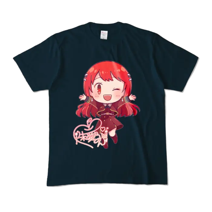 Ayame Run - Clothes - T-shirts - VTuber Size-M