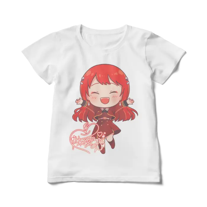 Ayame Run - Clothes - T-shirts - VTuber Size-L