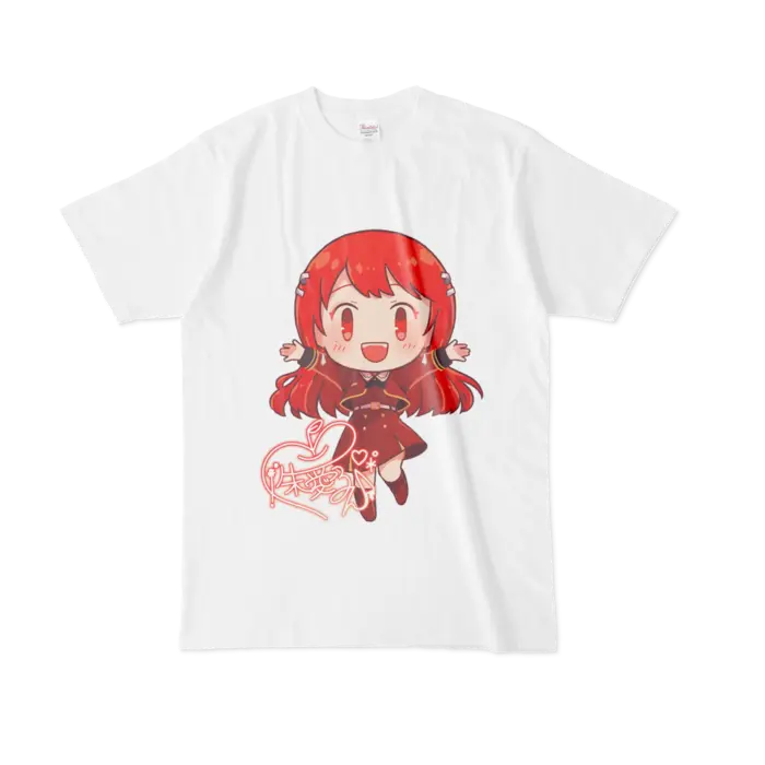 Ayame Run - Clothes - T-shirts - VTuber Size-L