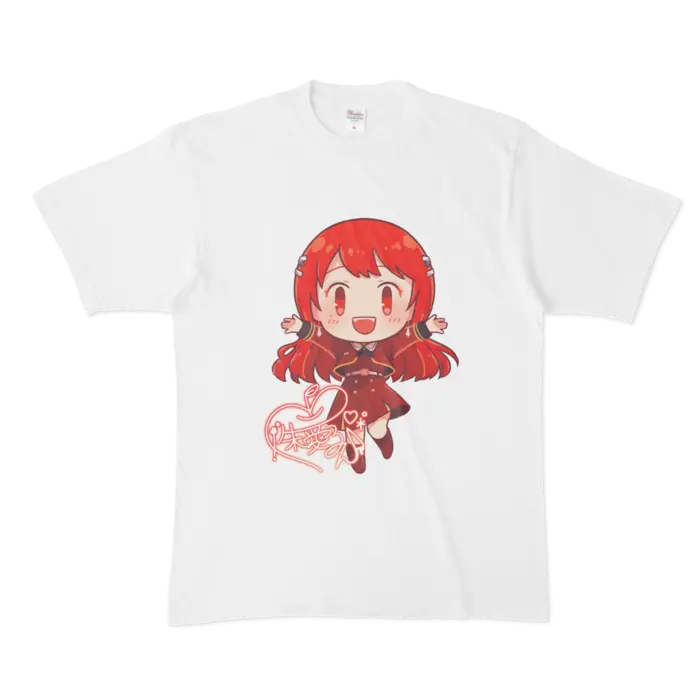 Ayame Run - Clothes - T-shirts - VTuber Size-XL