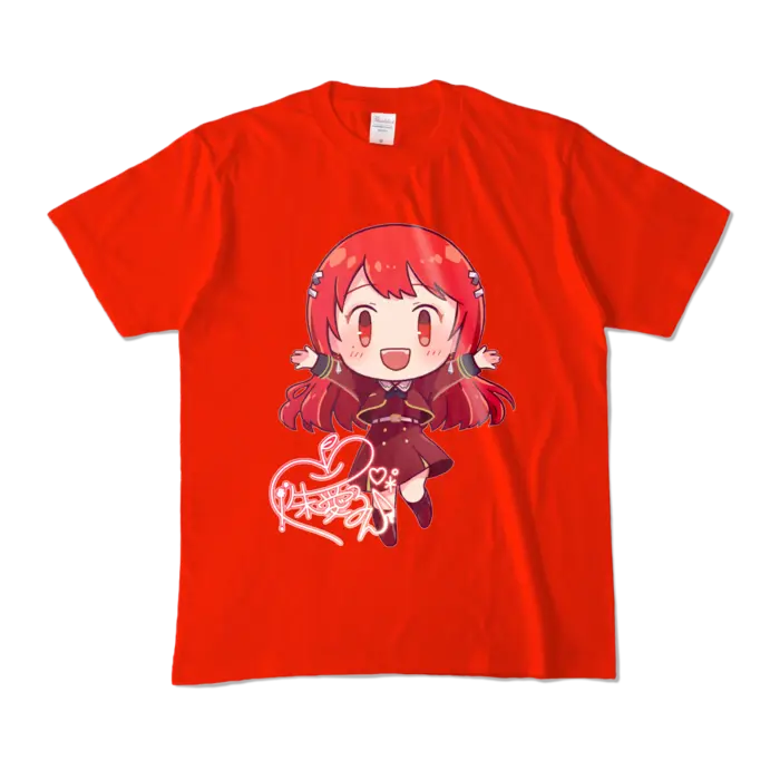 Ayame Run - Clothes - T-shirts - VTuber Size-M