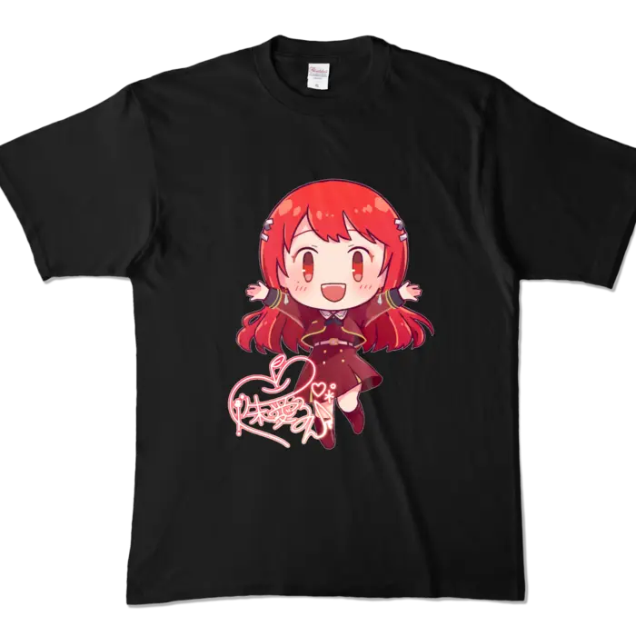 Ayame Run - Clothes - T-shirts - VTuber Size-XL