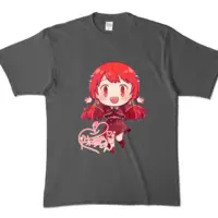 Ayame Run - Clothes - T-shirts - VTuber Size-XL