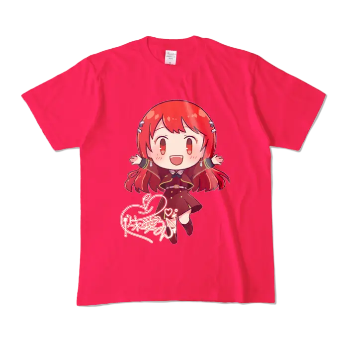 Ayame Run - Clothes - T-shirts - VTuber Size-M