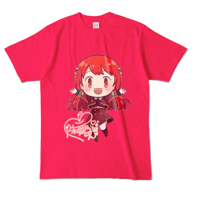 Ayame Run - Clothes - T-shirts - VTuber Size-L