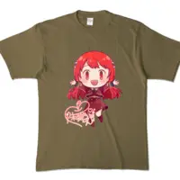 Ayame Run - Clothes - T-shirts - VTuber Size-XL