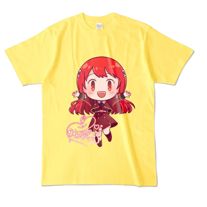 Ayame Run - Clothes - T-shirts - VTuber Size-L