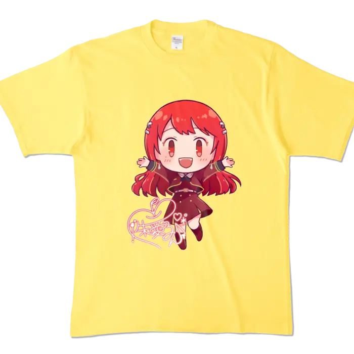 Ayame Run - Clothes - T-shirts - VTuber Size-XL