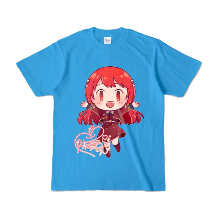 Ayame Run - Clothes - T-shirts - VTuber Size-S