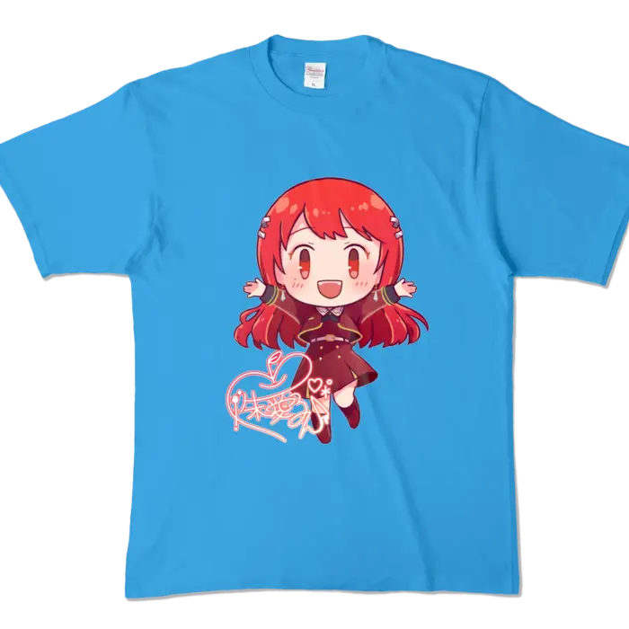 Ayame Run - Clothes - T-shirts - VTuber Size-XL