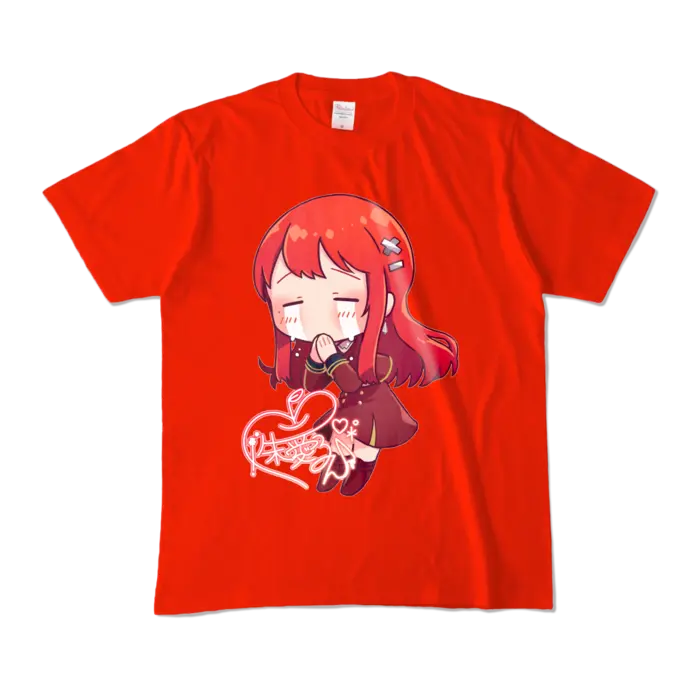 Ayame Run - Clothes - T-shirts - VTuber Size-M