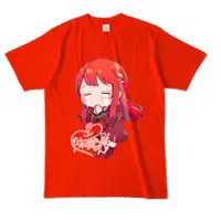 Ayame Run - Clothes - T-shirts - VTuber Size-L