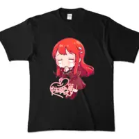 Ayame Run - Clothes - T-shirts - VTuber Size-XL