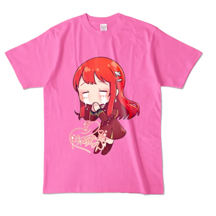 Ayame Run - Clothes - T-shirts - VTuber Size-L