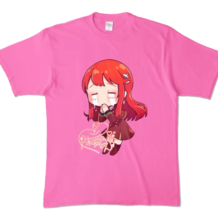 Ayame Run - Clothes - T-shirts - VTuber Size-XL