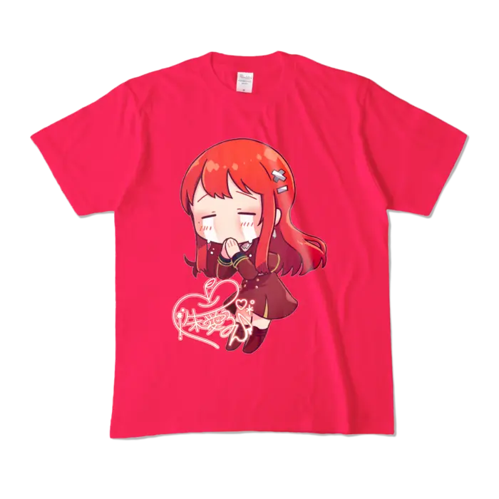 Ayame Run - Clothes - T-shirts - VTuber Size-M