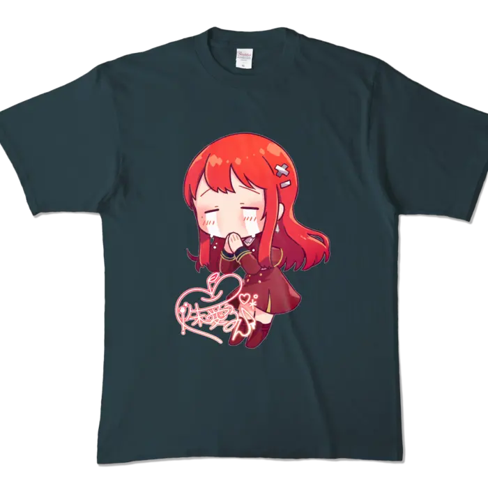 Ayame Run - Clothes - T-shirts - VTuber Size-XL