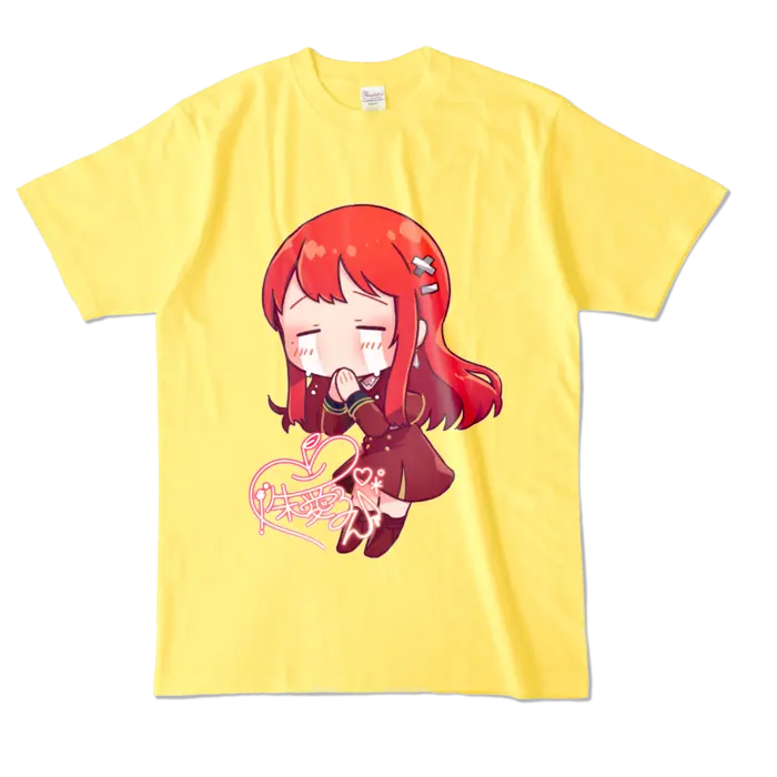 Ayame Run - Clothes - T-shirts - VTuber Size-L