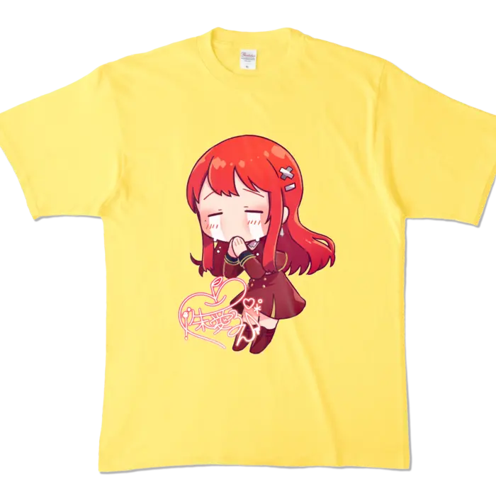 Ayame Run - Clothes - T-shirts - VTuber Size-XL