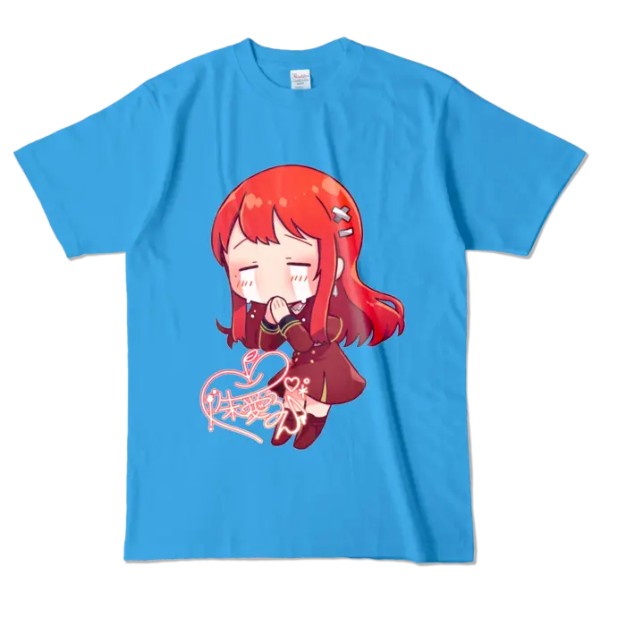 Ayame Run - Clothes - T-shirts - VTuber Size-L