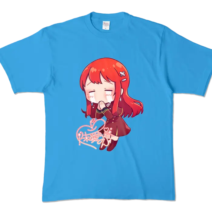 Ayame Run - Clothes - T-shirts - VTuber Size-XL