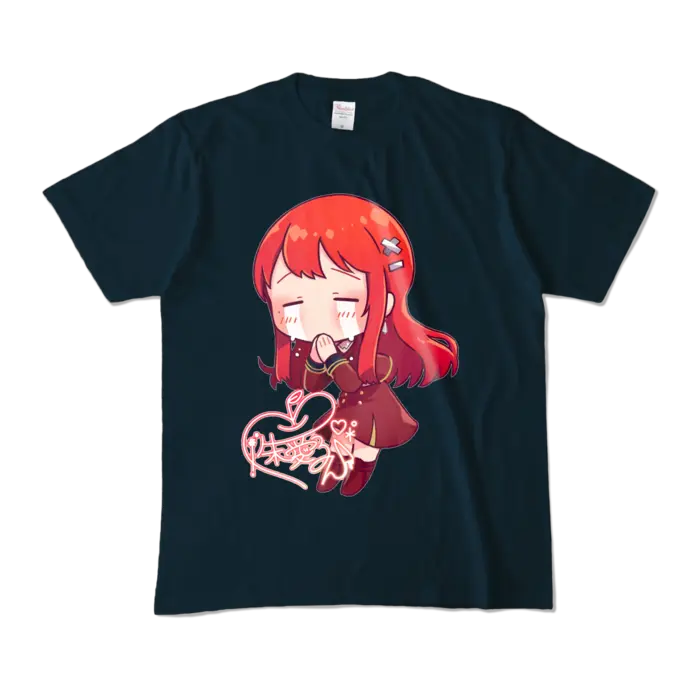 Ayame Run - Clothes - T-shirts - VTuber Size-M