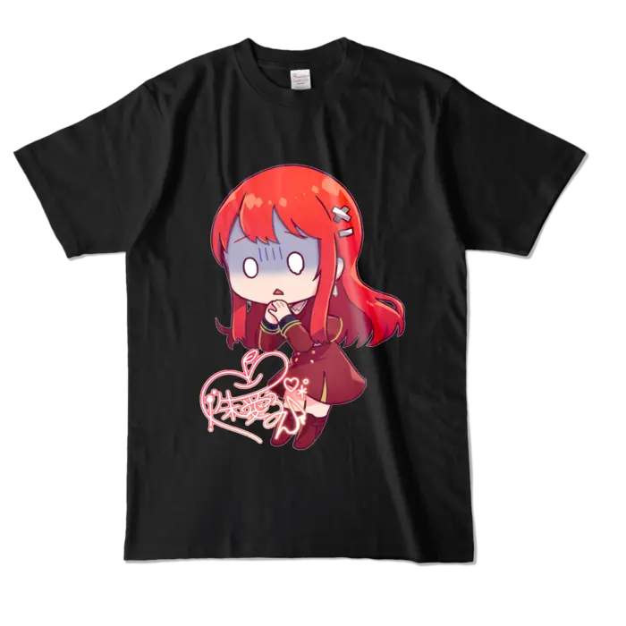 Ayame Run - Clothes - T-shirts - VTuber Size-L