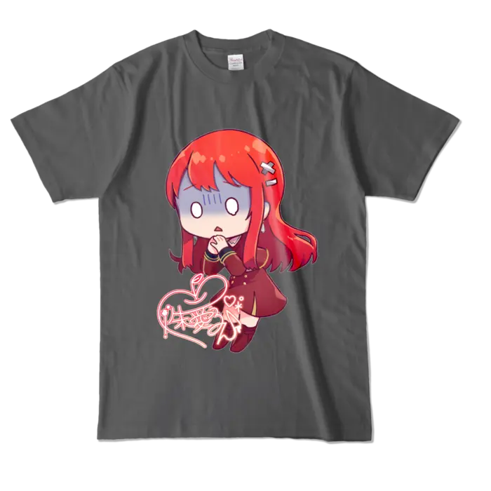 Ayame Run - Clothes - T-shirts - VTuber Size-L