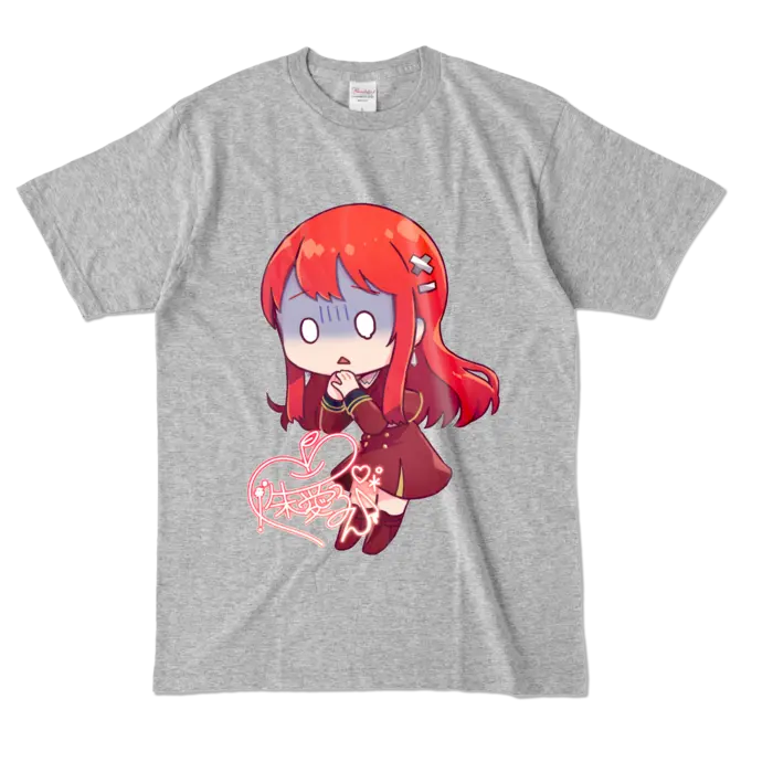 Ayame Run - Clothes - T-shirts - VTuber Size-L