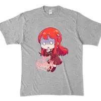 Ayame Run - Clothes - T-shirts - VTuber Size-XL