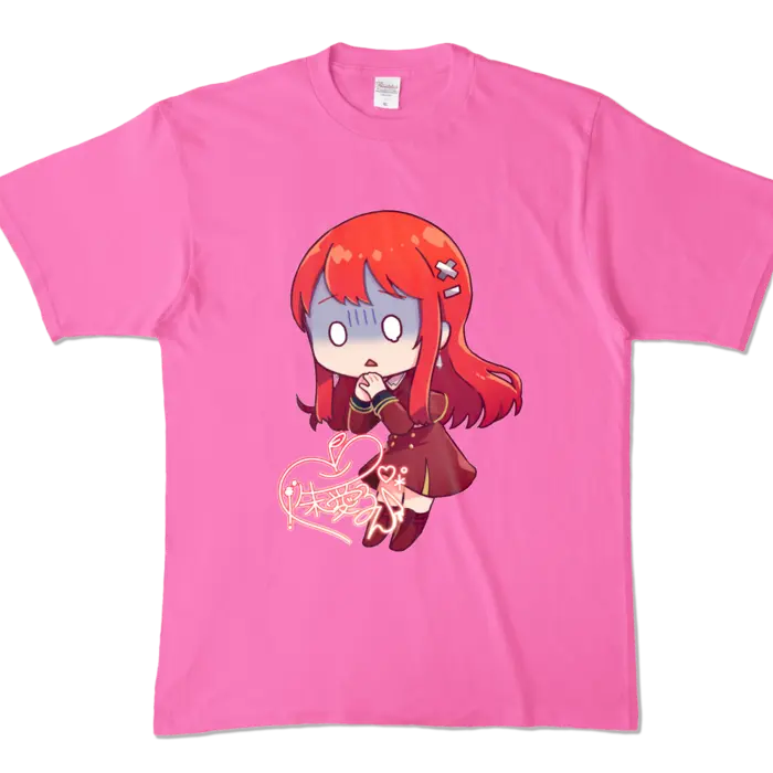 Ayame Run - Clothes - T-shirts - VTuber Size-XL