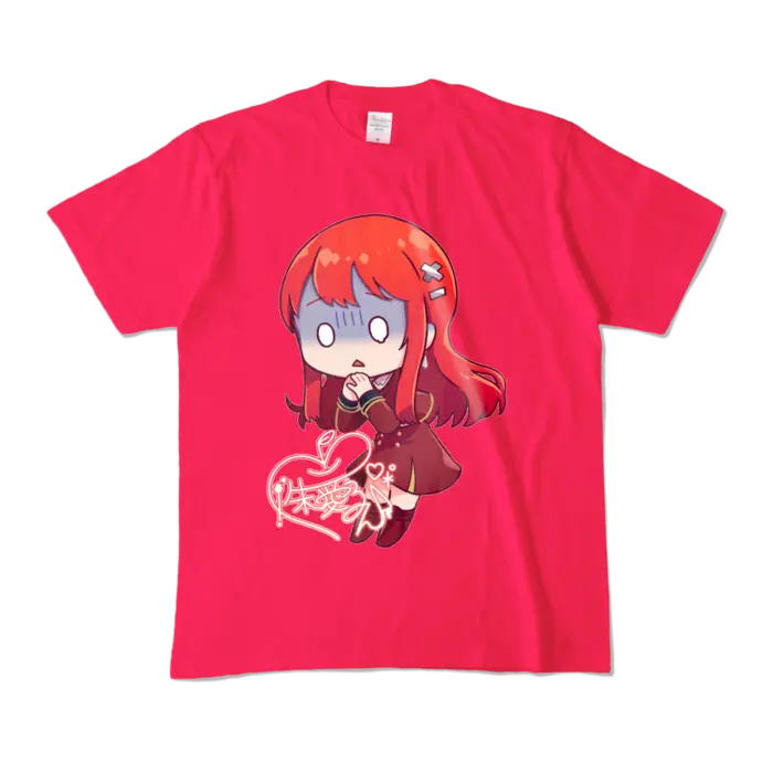 Ayame Run - Clothes - T-shirts - VTuber Size-M