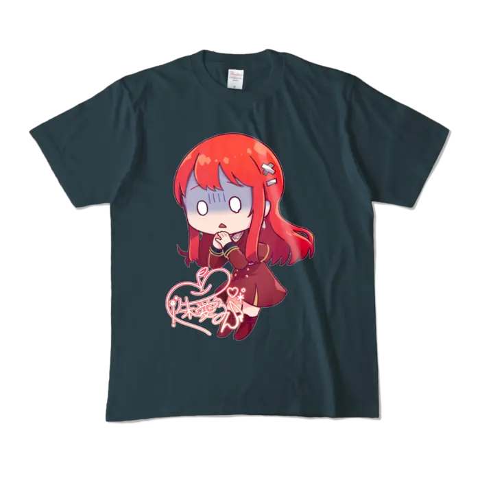 Ayame Run - Clothes - T-shirts - VTuber Size-M