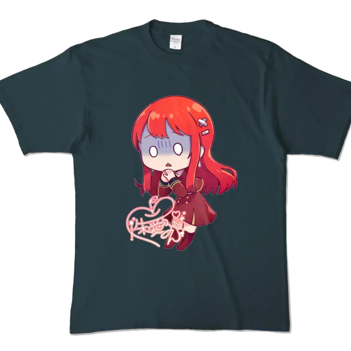 Ayame Run - Clothes - T-shirts - VTuber Size-XL