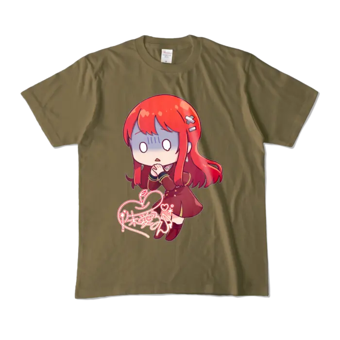 Ayame Run - Clothes - T-shirts - VTuber Size-M